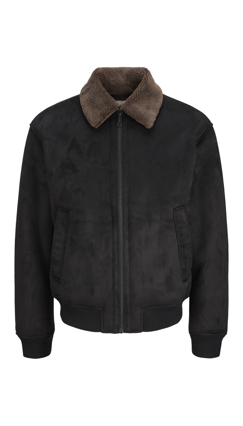 Bombers Suédine Black Beauty JPRCCLUKE Jack&Jones - 3 | MÄNNER